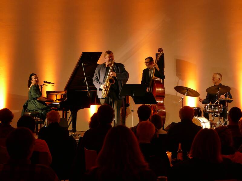 Das Champian Fulton Quartett beim Jazz im Bürgerhaus.